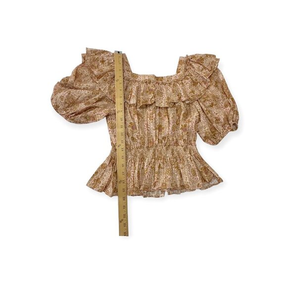 Ulla Johnson Warner Blouse In Meadow Size‎ 4, New with tag - Picture 13 of 13